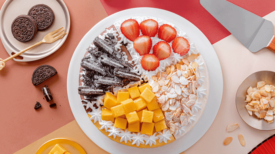 熊猫不走生日蛋糕(仓山店)