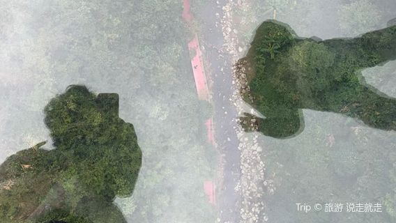 Glass Overpass, Baoji Qixinghe Town