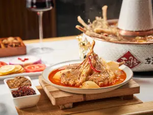 Jade fat and wine boiled sheep (Ximengli store)
