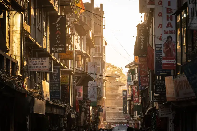 Sunset Sightseeing in Kathmandu