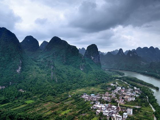 Bamboo Rafting on the Li River in Xingping