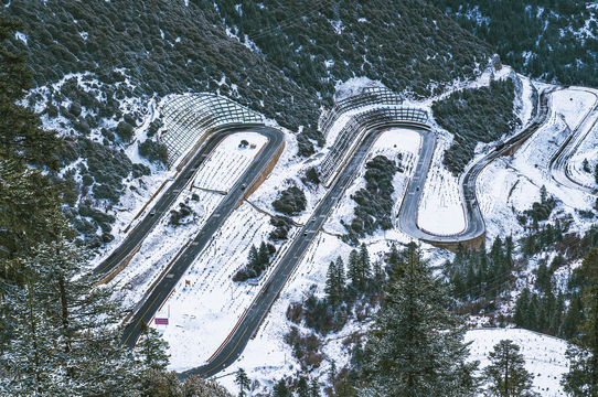 Heavenly Road Eighteen Bends Viewing Platform