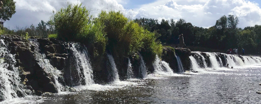 Alekšupīte waterfall