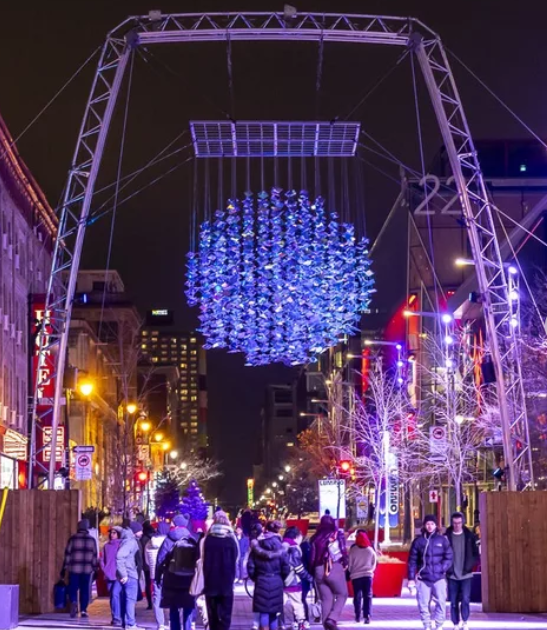 蒙特利爾光影藝術節 | Place des Festivals