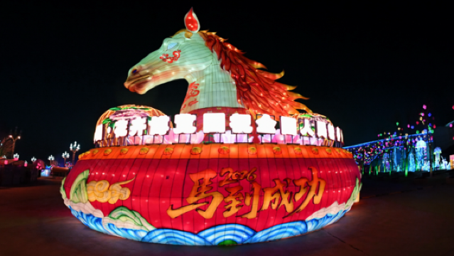 Yinchuan Flower Expo Garden Mountain and Sea Lantern Festival