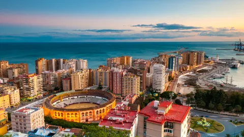 Малага travel destination
