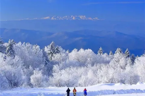 백두산(장백산) 선봉 설령 관광지