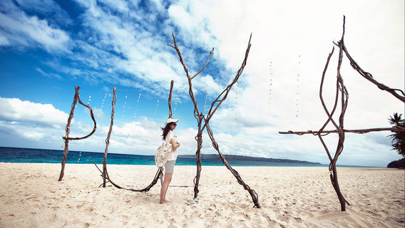 Travel Photoshoot in Boracay Island