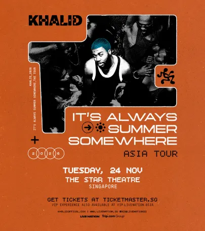 Singapore | Khalid: It's Always Summer Somewhere Tour in Singapore event in 쿠칭