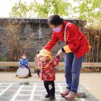 荔枝角公園入面的「嶺南之風」 ，回到古代的感覺，影相位超正！