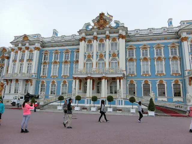 俄羅斯 | 聖彼德堡 | 金碧輝煌的葉卡婕琳娜宮