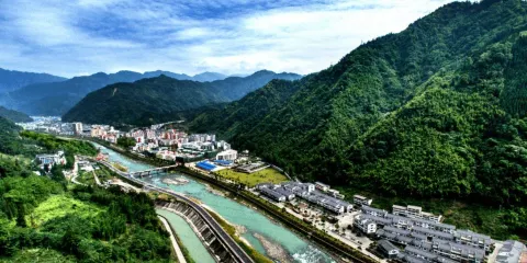 雅安市寶興縣靈關石城旅遊景區
