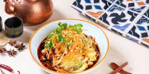 古月·宿清精品民宿（荔波古鎮店）·餐廳