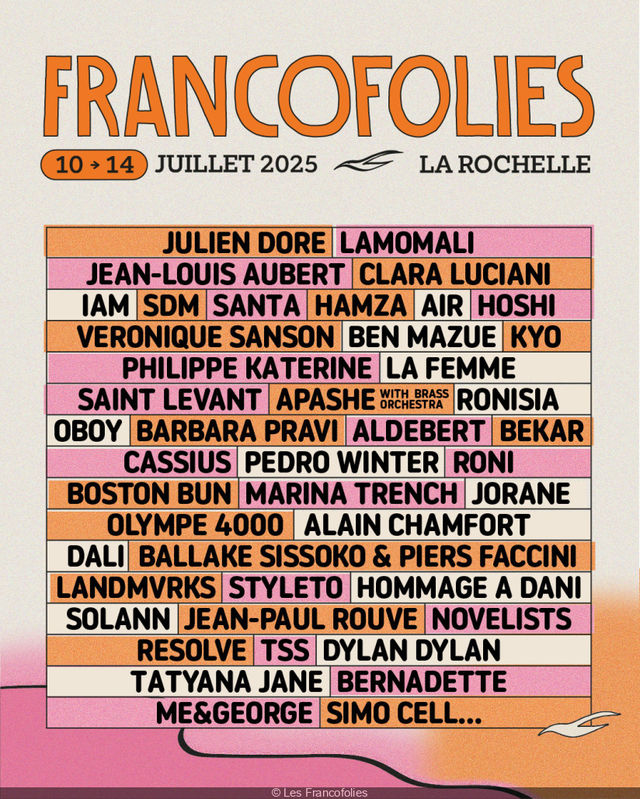 Les Francofolies de La Rochelle 2025 | The Chantier des Francos