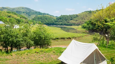Camping in Anji attraction in Anji