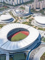 Спортивный зал Олимпийского спортивного центра Сучжоу