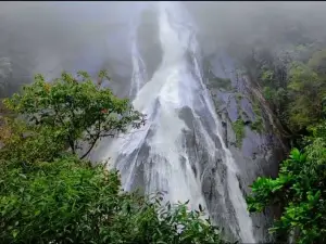 Ladeng Waterfalls, Maandi