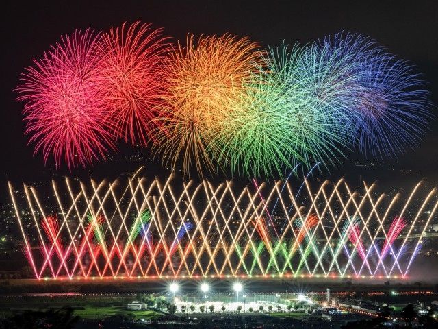 Ichikawamisato Town Hometown Summer Festival Fireworks Display | Ichikawamisato