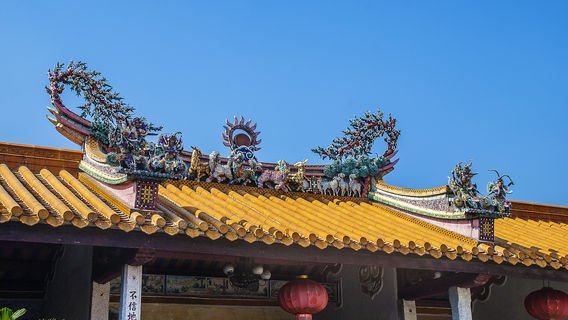 Temple of God of Three Mountains, Dushan