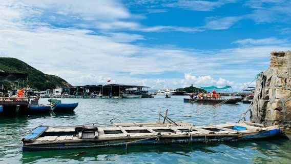 Fishing Village at Sea