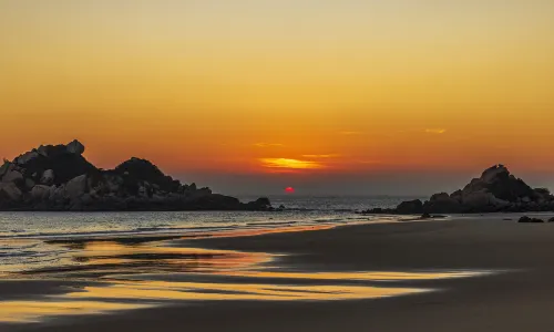 Sunrise Sightseeing on Nan'ao Island