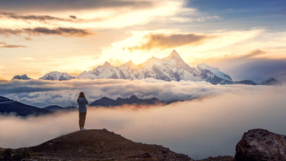 Sea of Clouds Sightseeing in Nyingchi