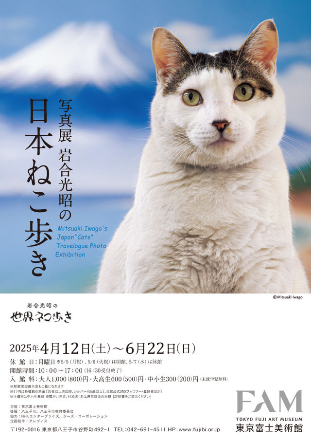 Mitsuaki Iwago’s Japan “Cats” Travelogue Photo Exhibition | Tokyo Fuji Museum