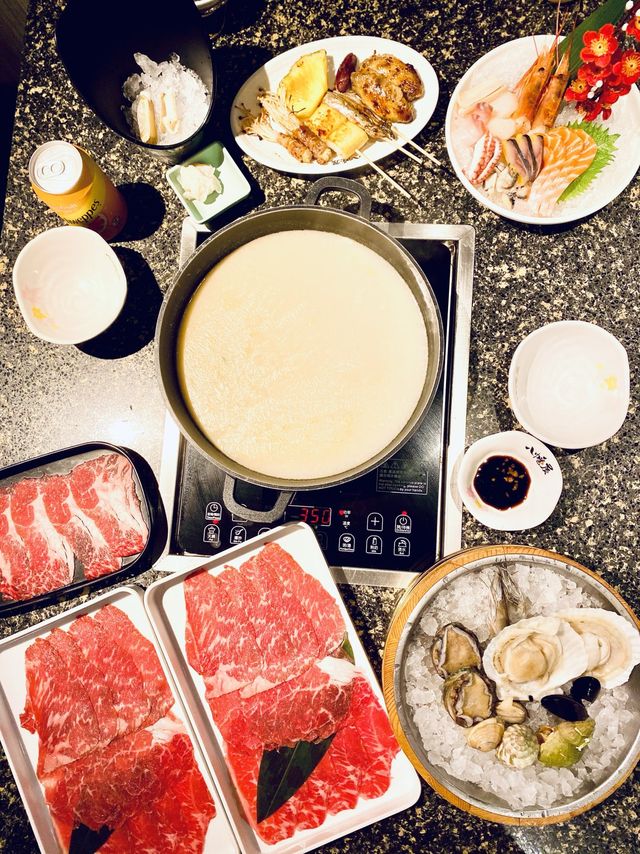 好抵食又豐富和牛刺身海鮮放題