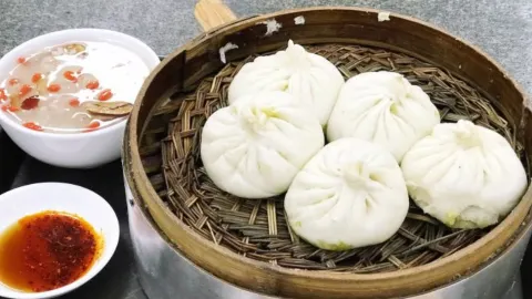 Hujia Steamed Stuffed Bun in Lanzhou
