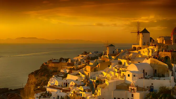 2_Sunset of Santorini