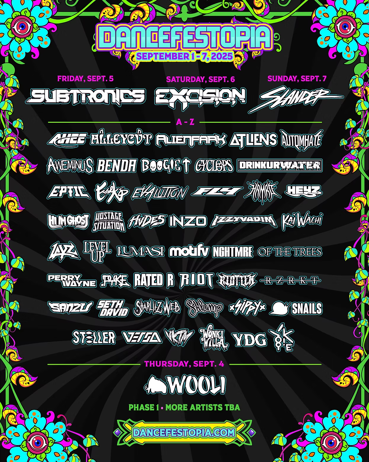 美國邁阿密縣 · Dancefestopia Music & Camping 2025 音樂節 | Sugar Creek