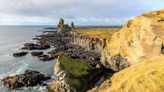 Londrangar Basalt Cliffs