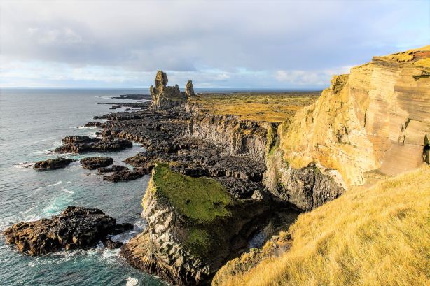 Londrangar Basalt Cliffs
