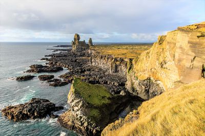 Londrangar Basalt Cliffs