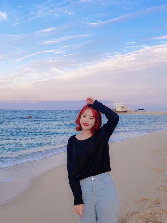 강릉 노을맛집, 사근진 해변