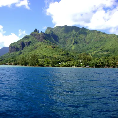 Flights from Papeete to Moorea