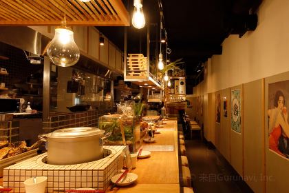 Sakana-to Oden-to Robatayaki Taishusakaba Asahidohrino Sakanano Tomo