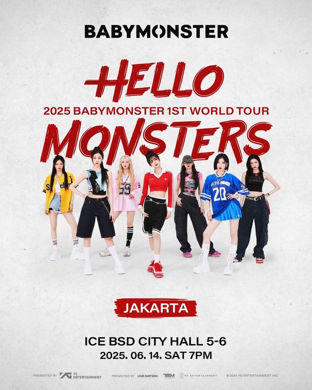 2025 BABYMONSTER 1st WORLD TOUR < HELLO MONSTERS > IN JAKARTA | Pagedangan