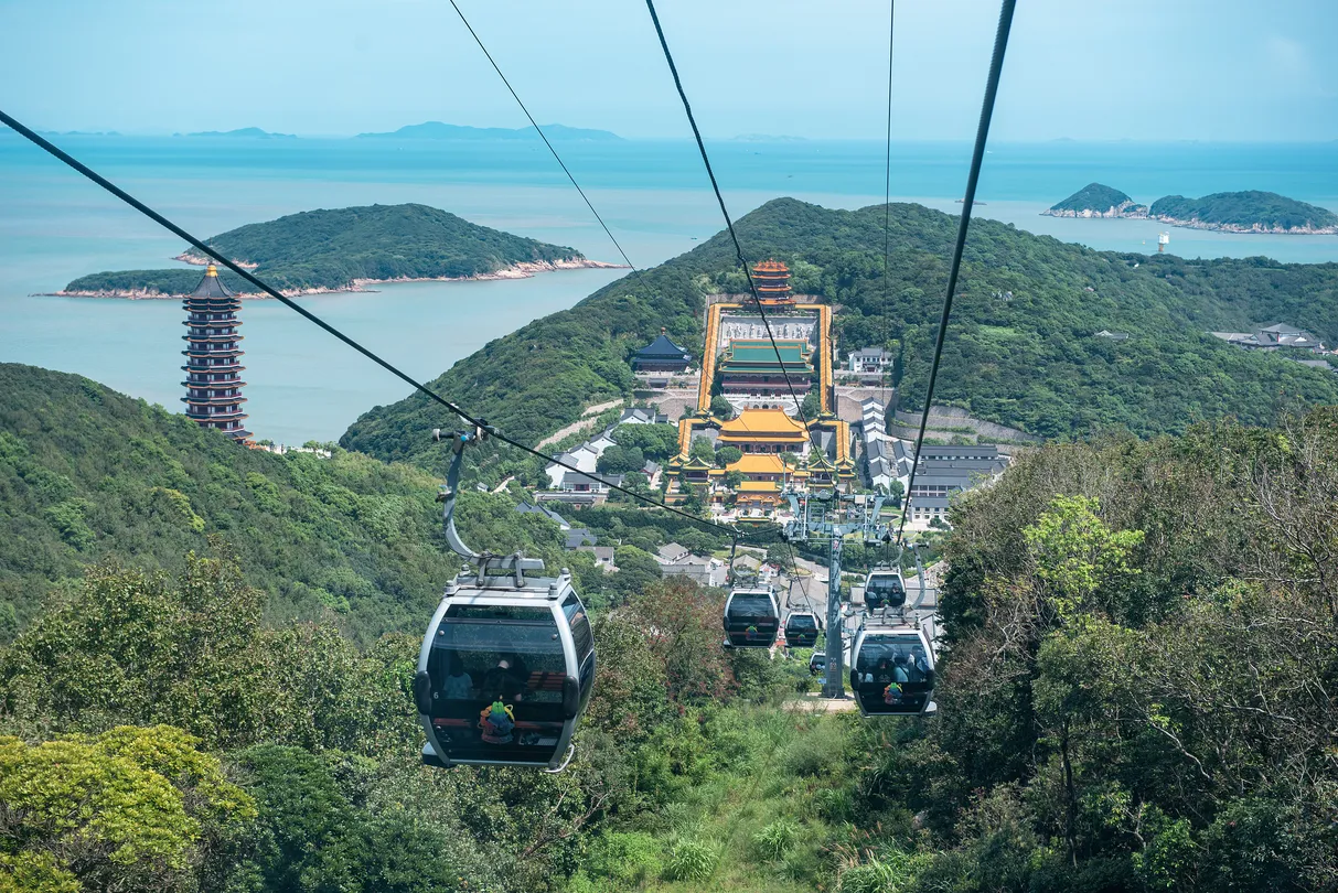 1_普陀山佛頂山索道