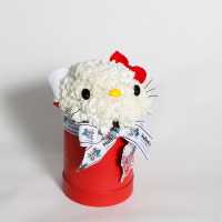 當 HELLO KITTY 遇上花