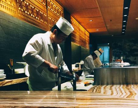 Tsukiji Aozora Sandaime at Ginza Mitsukoshi