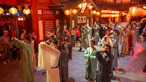 The Longest Day in Chang'an Theme Block attraction in Xi'an