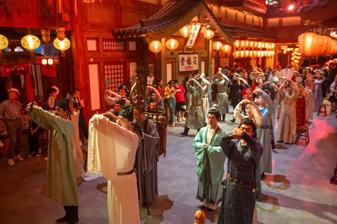 長安二十四時テーマストリート周辺のホテル