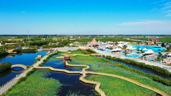 Bosten Lake Dahekou Scenic Area