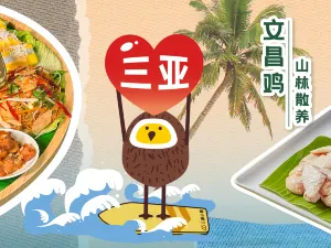 Chicken inside Coconut