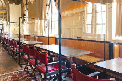 OAK Long Bar + Kitchen