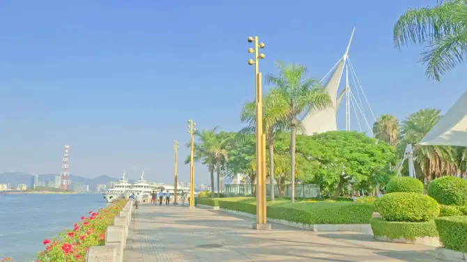 สวนสาธารณะริมทะเล