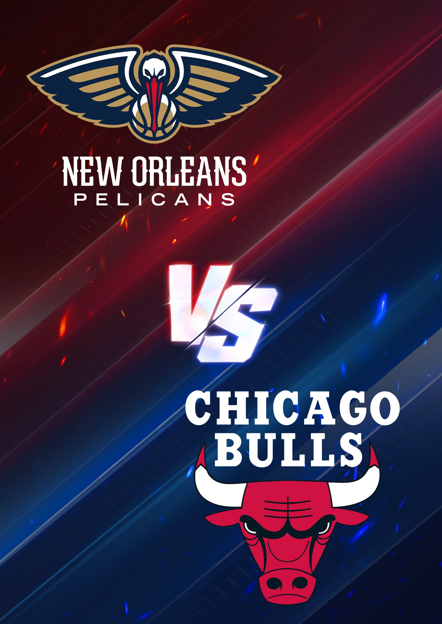 Chicago Bulls at New Orleans Pelicans | Smoothie King Center
