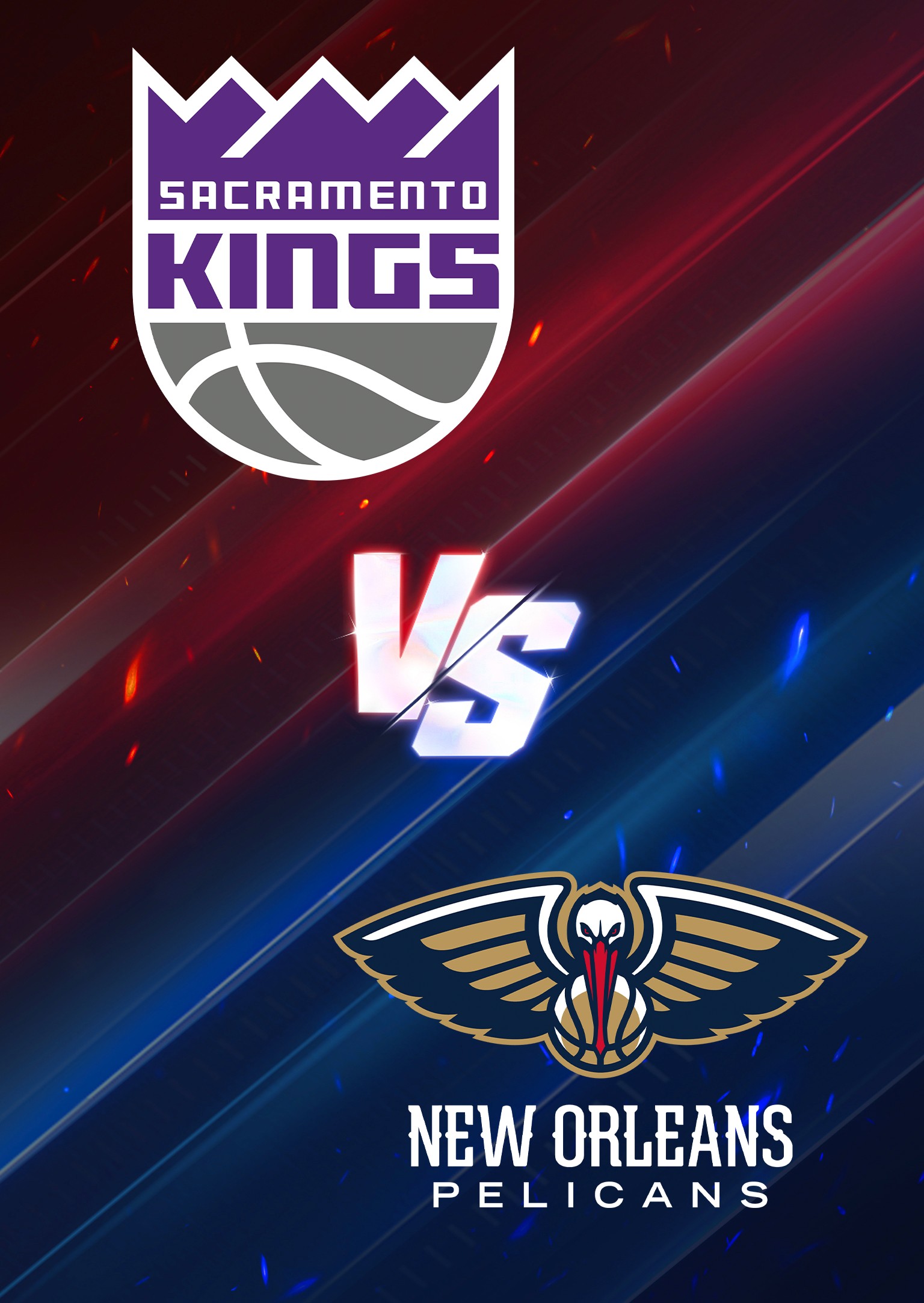 薩克拉門托國王隊 VS 新奧爾良鵜鶘隊 | 金州第一中心