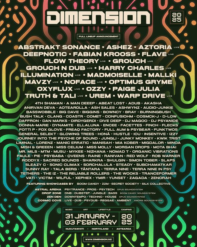Dimension Festival 2025 | Donnellys Crossing